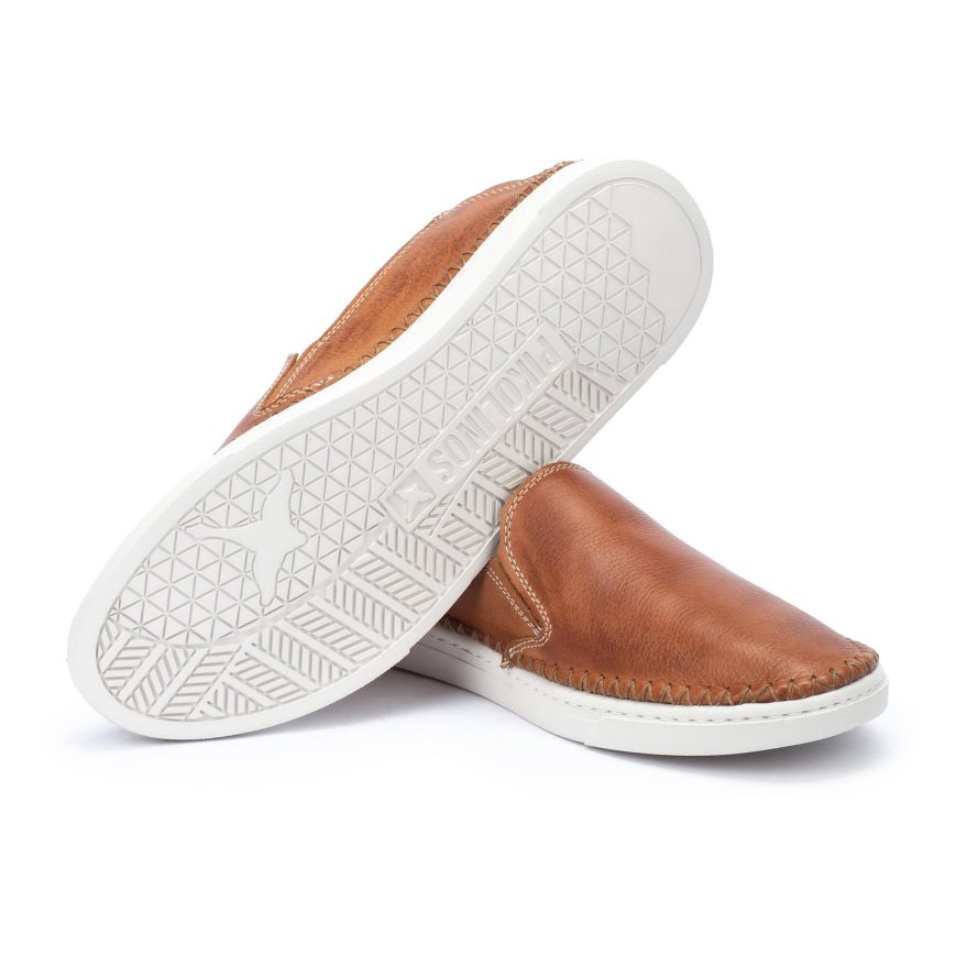 Men's Pikolinos ALICANTE Moccasins Brown | NZ UA92870